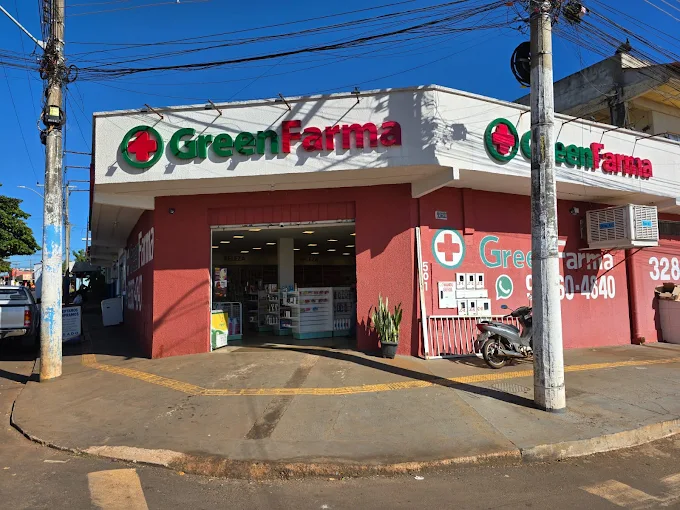 Fachada da GreenFarma na Região Noroeste de Goiânia